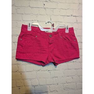 New SO pink denim shorts size 5*